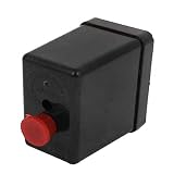 New Lon0167 Valvola di In primo piano controllo efficacia affidabile del pressostato del compressore d'aria Rivestimento esterno in plastica Sheel Black(id:083 77 20 8cd)