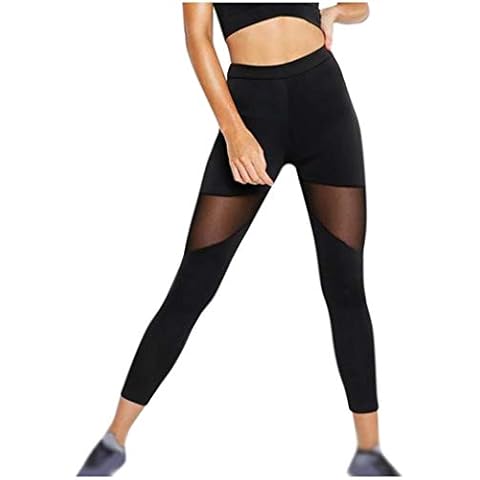 Legging Femme STYLEEA Noir Élastique Cover
