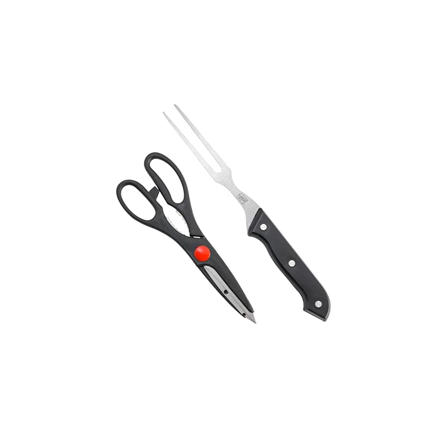 Gibson-Home-Wildcraft-Kitchen-in-a-Box-15-Piece-Cutlery-Set-WCutting-Board-Black Gibson Home Wildcraft Kitchen in a Box 15 Piece Cutlery Set W/Cutting Board, Black