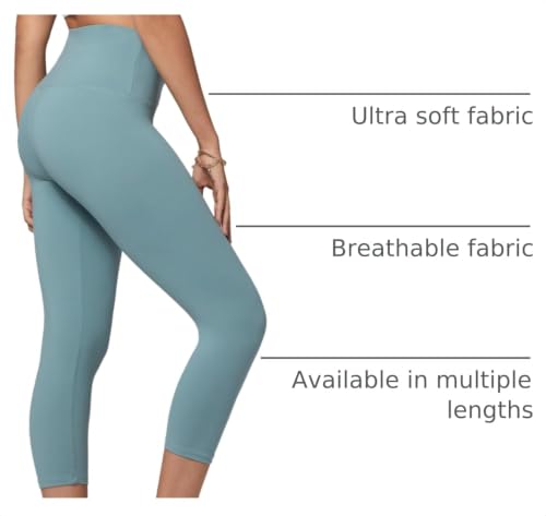 Image of Conceited High Waisted Ultra Soft Leggings for Women - Full Length, Capri Length and Biker Shorts - Available in Plus Size
