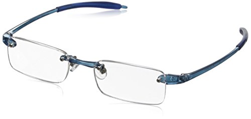 Visualites 1 Sky Blue 3.00 Rectangle Reading Glasses