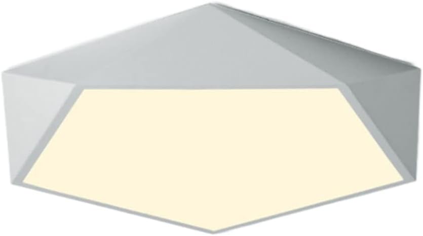 Minimalist Led Ceiling Light with Remote Led Ceiling Lamp Stepless Dimming Flat Light Light Color Changeable Decorative Lighting Fixtures for Study,Corridor,Bedroom, Stairwell/White/40Cm