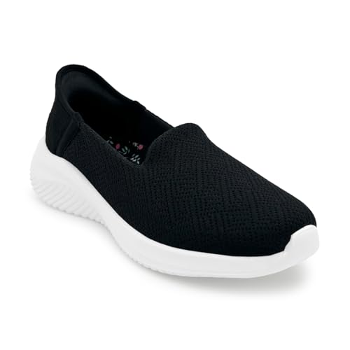 Image of KazarMax Easy On Women's Breathable Mesh Slip-On Loafers | Quick-Dry Casual Sneakers with No-Hands Design | Lightweight Anti-Skid Sole