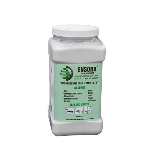 Image of Enpac Ensorb 1 Gallon Granular Absorbent and 150 Foot Universal Absorbent Roll
