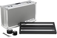 Classic 2 Pedal Board Professional-Grade Tour Case 96" of Professional Grade Hook-and-Loop Assortment of zip ties