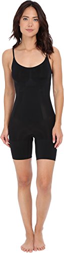 Image of SPANX Oncore Tummy Control Mid-Thigh Compression Bodysuit Shapewear For Women
