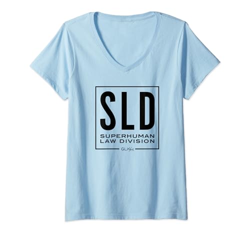 T-shirt col V She-Hulk Marvel femme vêtement imprimé de la SLD