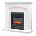 Endeavour Fires New Cayton Electric 42"Fireplace Suite, fitted with Black Trim and...
