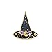 PULABO  Halloween jarre chapeau de sorcière émail broche badge badge chemise unisexe sac denim sac à dos décor élégant et populaire pratique
