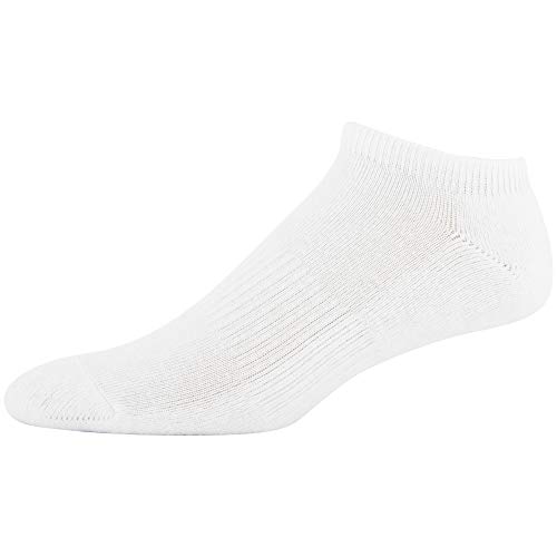 Gildan Men's Active Cotton No Show Socks (10-Pack)
