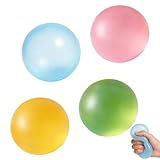 4 Bolas antiestrés aceites Coco | Juguete Squishys aceites Coco | Divertido crujiente Juguete apretar Squishys maltosa Crecimiento | Juguetes sensoriales Bola aliviar estrés a-ceite Copra moldeables