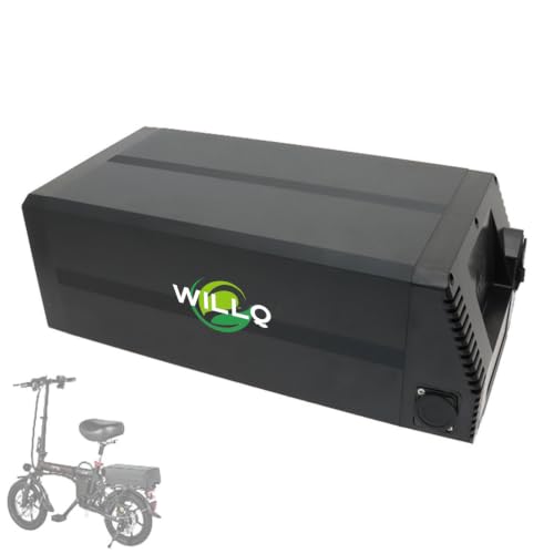 Batería de litio de 48 voltios ideal para cicloturismo y pendientes duras