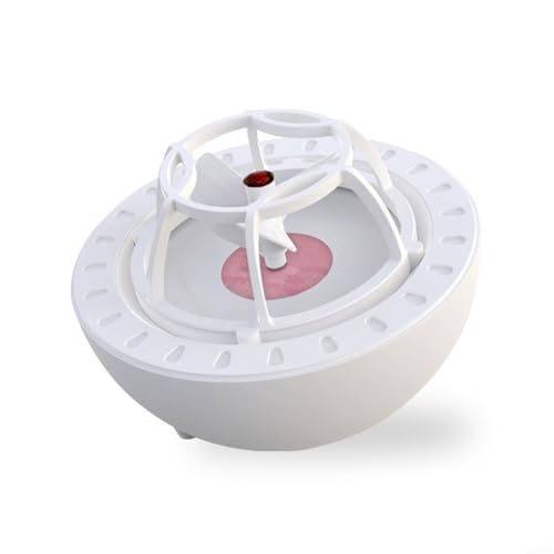 CNANRNANC Portátil para mini lavavajillas USB compacto ABS 11 x 11 x 9 cm con cable de 1,2 m para una limpieza eficiente en apartamentos pequeños dormitorios o caravanas blanco y rojo (rojo)