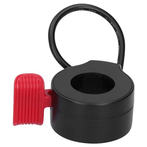 Impugnatura Acceleratore con Sensore Hall, Acceleratore a Dito Ad Alta Durezza per Scooter Elettrici, Diametro Esterno 1,7" (rosso)