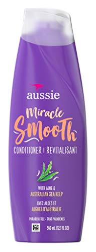 Aussie Conditioner Miracle Smooth 12.1 Ounce (Revitalisant) (360ml) (2 Pack)