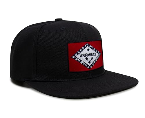 Image of International Tie State Hat for Men and Women, Adjustable Snapback Trucker Baseball Cap with Embroidered Patch