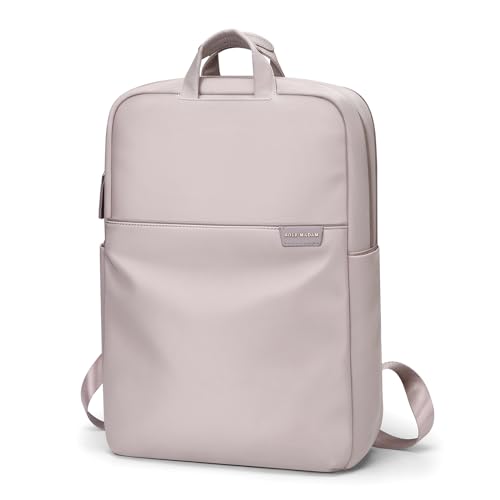 GOLF SUPAGS Reiserucksack für Damen 17 Zoll Laptop Rucksack Anti-Diebstahl, Elegant Daypack Handgepäck Rucksack Flugzeug, Schultasche Daypack, Lässig, Langlebig, Computertasche Rose