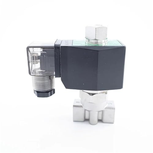 Électrovanne eau basse pression 1/8 normalement ouverte inox FKM