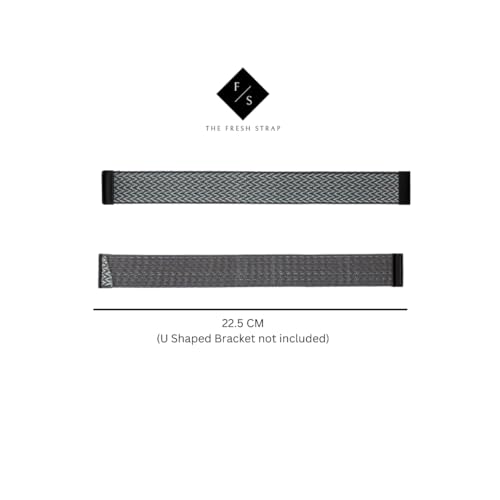 Fresh Strap - Fitness Tracking Band Replacement Compatible with Whoop 4.0 and 3.0 - Odor Resistant, Breathable Nylon