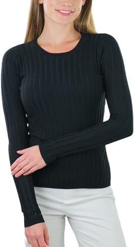 Image of ToBeInStyle Women's Classic Long Sleeve V-Neck Pullover Sweater