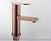 Produktbild G FQXML 2 Arten Luxus einzigen handgriff Bad Wasserhahn Rose vergoldet Raum Aluminium Becken waschbecken Wasserhahn Kupfer mischbatterie, 2