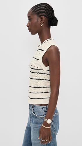 Madewell Women's Striped Sweater Vest in 100% Cotton4