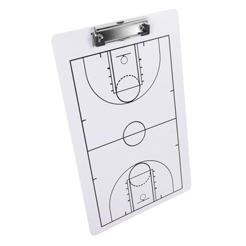 KOMBIUDA Lavagna Per Allenamento Basket in Pvc Stabile Lavagna Cancellabile Per Visualizzazione Tattica e Coordinamento Squadra Per Allenamento Sportivo