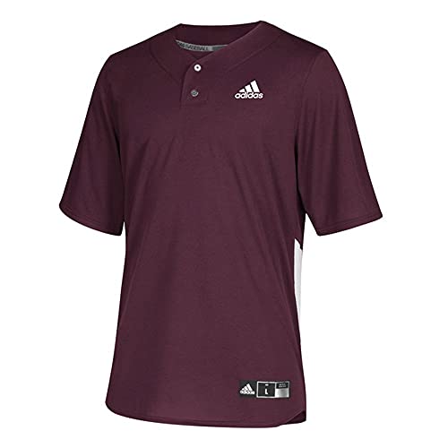 Maillot de baseball adidas Diamond King Elite respirant à 2 boutons pour homme