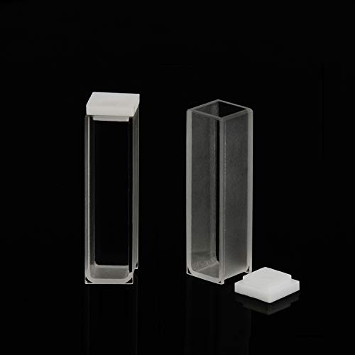Cuvette de Cuarzo StonyLab de 10 mm y 3,4 ml para Espectrofotómetro en Pack de 2 6