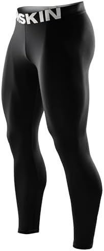 DRSKIN 4, 3 or 1 Pack Men’s Compression Pants Tights Leggings Sports Baselayer Running Active Yoga Thermal Winter