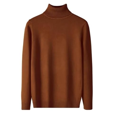 MILAX Men's Thick Warm Turtleneck Jumper Cover
