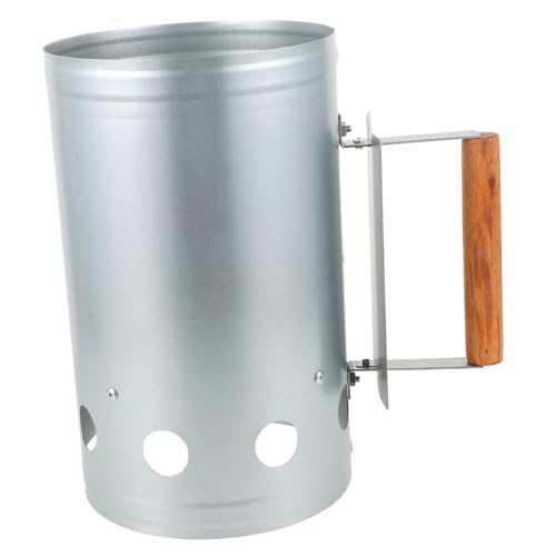 YARNOW Accensione per Barbecue in Secchio per Barile Accensione per Barbecue all Accendifuoco per Legna Facile da Pulire e Trasportare