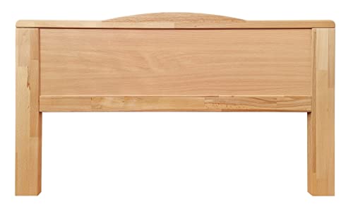 Erst-Holz®Seniorenbett Einzelbett extra hoch 100x200 Buchebett Holzbett Massivholz Natur Rollrost 60.70-10 – Bild 6