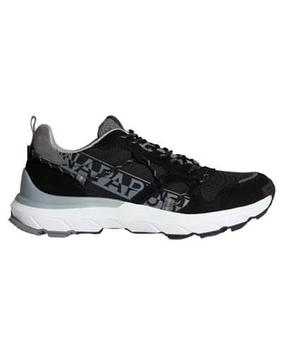 Chaussures homme Napapijri NP0A4HKT basket noir vert alpin casual