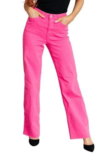 Judy Blue High Rise Garment Dyed 90's Straight Jeans