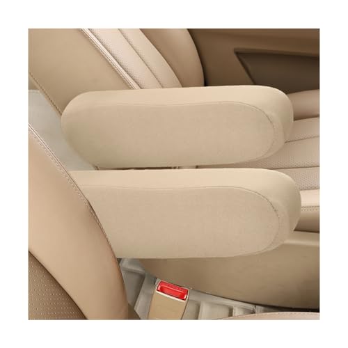 Sylvil 2 PCS Car Front Seat Armrest Covers