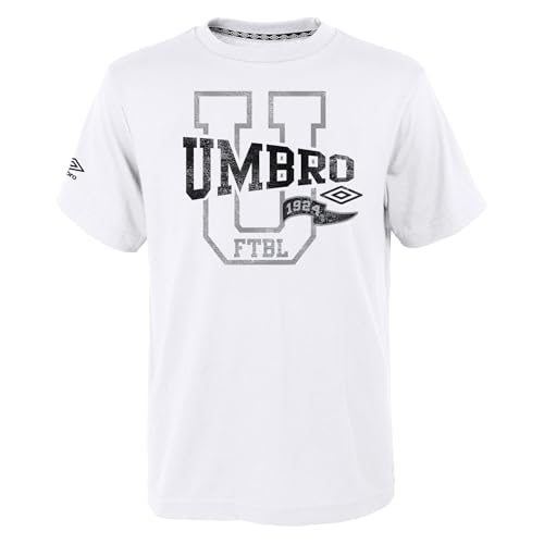 T-Shirt Graphic Umbro pour Homme SS23 en coton noir taille M