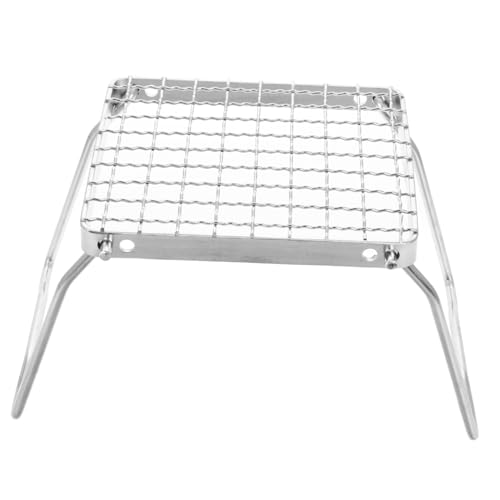 BESPORTBLE Portable Outdoor Pot Rack Wire Mesh Cooking Grate for Camping Stove Bbq Picnic