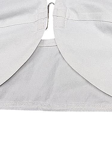 Sastianaen Women Halter Neck Vest, Solid Color Deep V-Neck Hook Buckle Decoration Slim Fit Cropped Tank Tops3