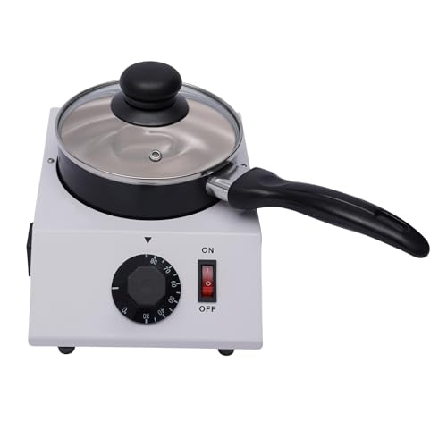 Fondeur de Chocolat électrique DIY 40W 30-85°C, Bain de Chocolat avec Pot en Céramique en...
