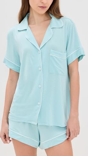 Image of Eberjey Gisele Rib Relaxed Short PJ Set