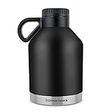 DrinkTanks Session 32 oz Vacuum Insulated Stainless Steel Beer Growler; 24 hrs cold; Dishwasher Safe...