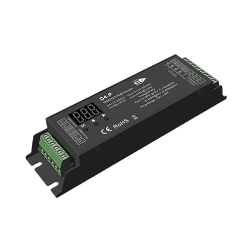 Décodeur DMX512-SPI D4-P anti scintillement rail DIN - 5