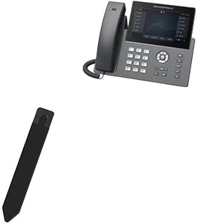 BoxWave Stylus Pouch Compatible with Grandstream GRP2670 - Stylus PortaPouch, Stylus Holder Carrier Portable Self-Adhesive for Grandstream GRP2670 - Jet Black