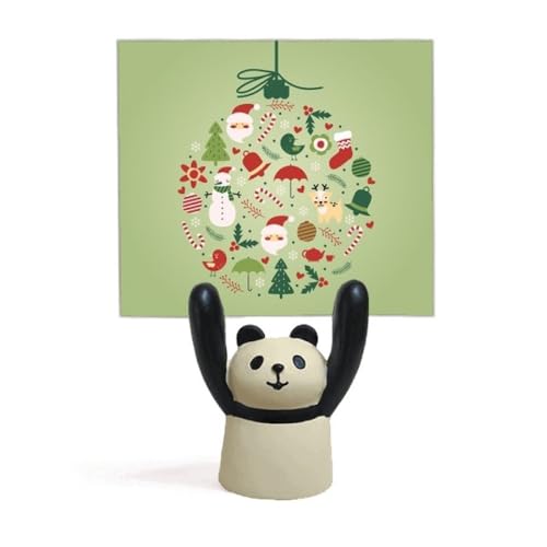 Arbre vert dessin animé mémo support pince note résine table