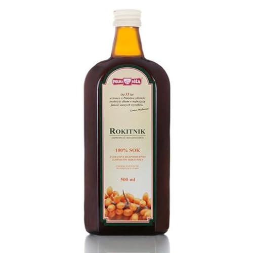 Sea Buckthorn Juice 100% 500 Ml Polska Roża