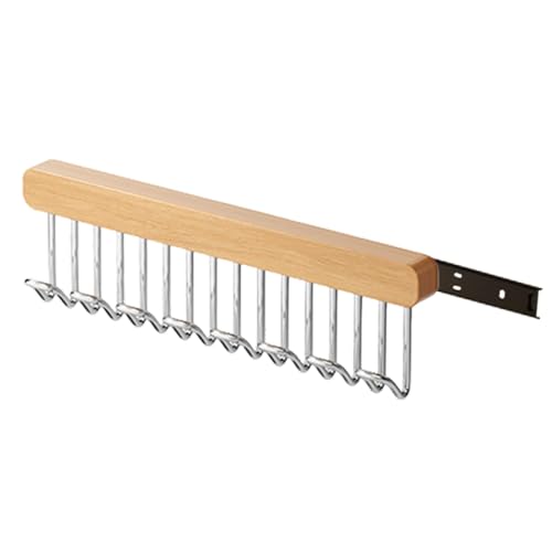 Soporte de cinturón extraíble – Percha de cinturón para armario | Soporte de cinturón para almacenamiento | Organizador de percha de cinturón | Barra de armario que ahorra espacio | Organizadores de