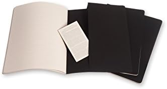 Moleskine Cahier Black XXL Ruled Journal [set of 3]