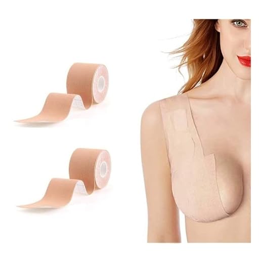 Sutiã rolo Adesivo fita Levanta Peito Seio Fita Invisível cor de Pele