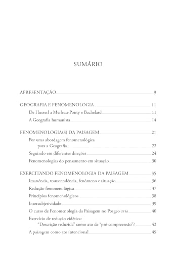 Por uma geografia dos espaços vividos: Geografia e Fenomenologia
